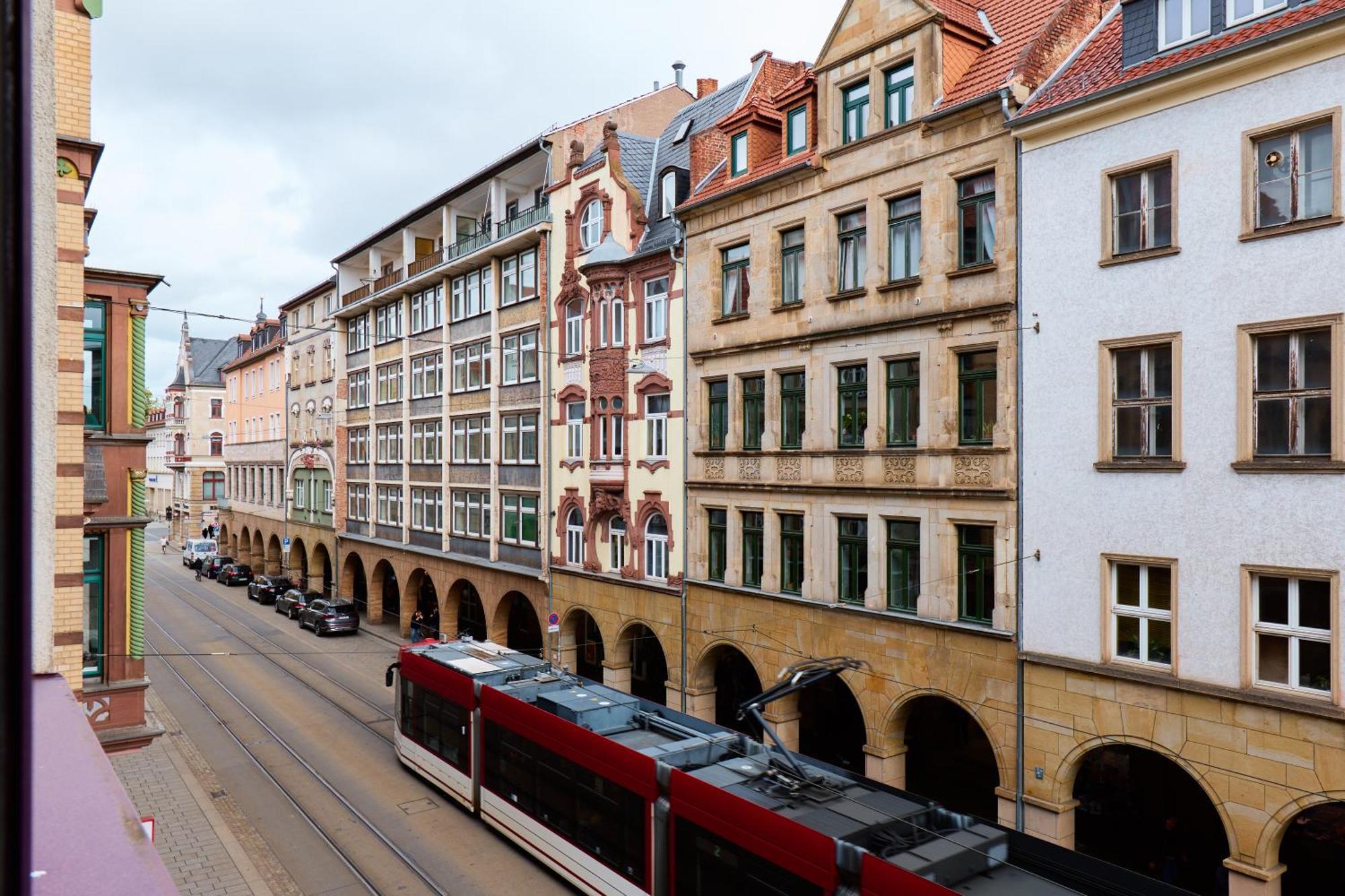 Stylisches Apartment I Fahrstuhl I Bahnhofsnah Erfurt Zewnętrze zdjęcie
